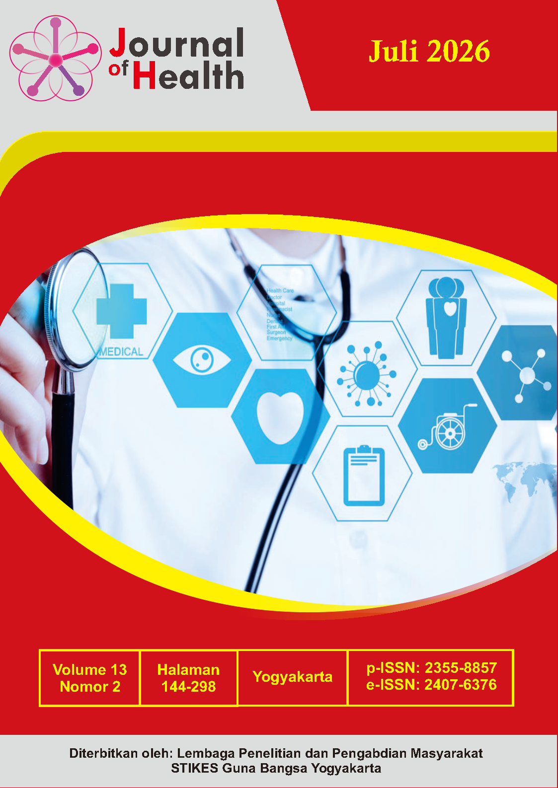 					View Vol. 13 No. 2 (2026): Journal of Health (JoH) - July
				